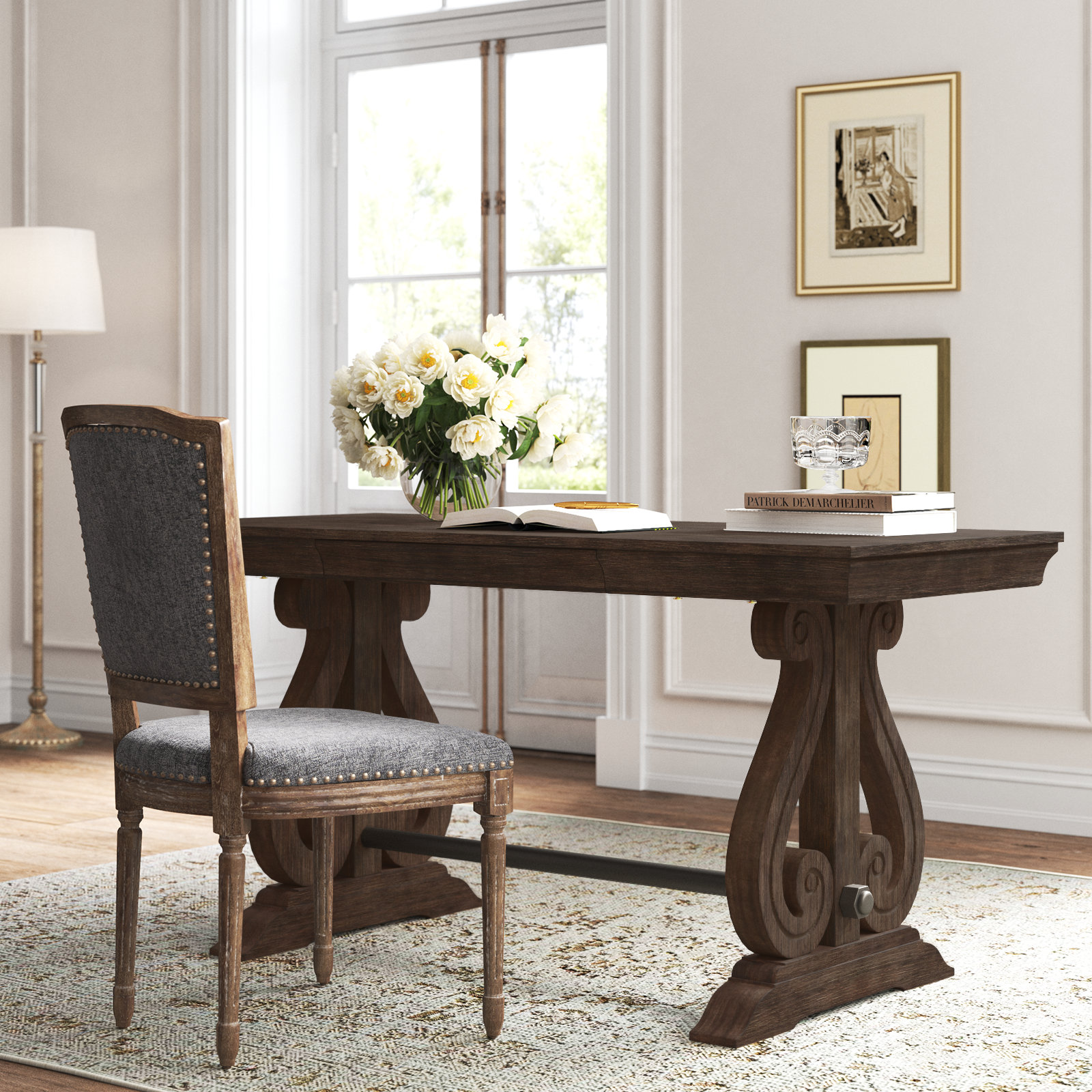 Wayfair parsons desk discount